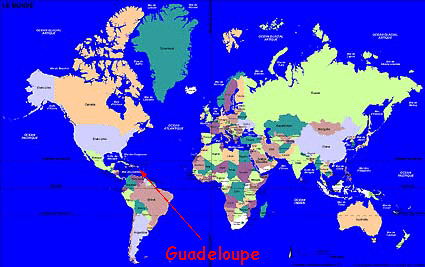 geographie de la guadeloupe
